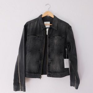 Tre by Natalie Ratabesi Lurn Denim zipper Jacket M